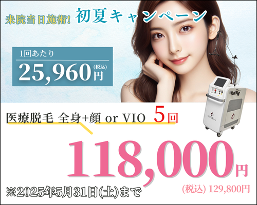 美容皮膚科アイエスクリニック 118,000円