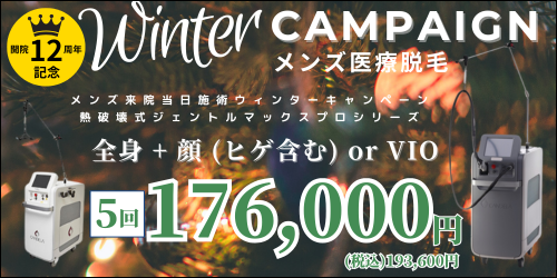 美容皮膚科アイエスクリニック六本木・乃木坂 メンズ医療脱毛 176,000円